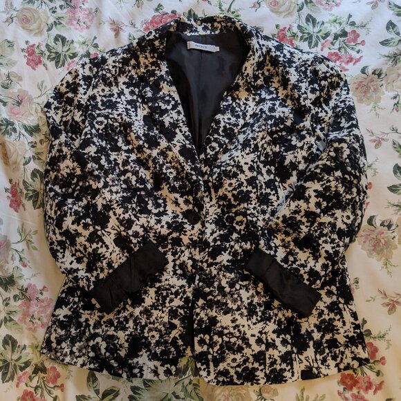 Ricki's Jackets & Blazers - Cotton Floral Blazer size XL